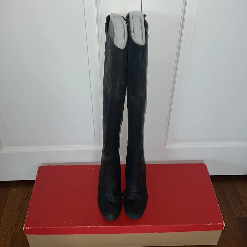 5/48 Penelope Leather Over The Knee Boot 38 - Picture 4 of 9